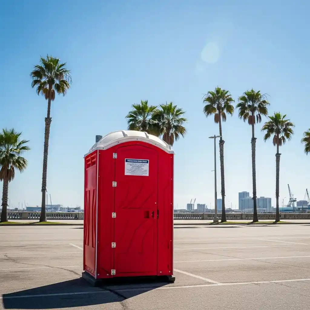 Porta Potty Rentals Clean, Reliable, Affordable, Long Beach, CA Happy Porta